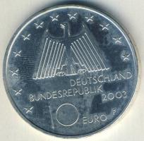 Németország 2003F 10€ Ag "Ruhr melletti iparvidék" T:BU