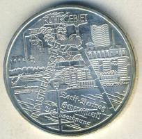Németország 2003F 10€ Ag "Ruhr melletti iparvidék" T:BU