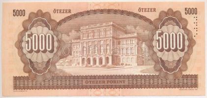 1992. 5000Ft "J 49748349" T:III szép papír
Adamo F49