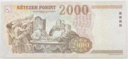 2008. 2000Ft "CA 7898079" T:III holografikus biztonsági csík nélkül
Adamo F56G