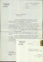 1990 Dr. Paskai László esztergomi érsek aláírt levele