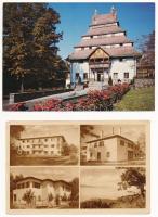15 db MODERN magyar város képeslap / 15 modern Hungarian town-view postcards