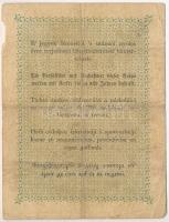 1848. 2Ft "Kossuth bankó" "PR 42903" T:III,III- anyaghiány, folt
Adamo G105