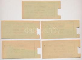 1940. "Miskolczi Orthodox Izraelita Anyahitközség" libára beváltható értékjegy 48f értékbe...