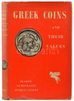 H. A. Seaby: Greek Coins and their values (Görög érmék és értékük). II. kiadás. London,1966. Angol nyelvű kötet. Használt, jó állapotban, a külső borítóján több szakadás, pár lapon folt.