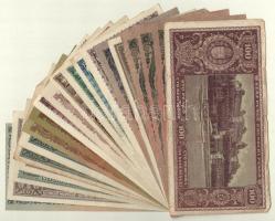 1945-1946. 20db-os pengő bankjegytétel T:II-,III