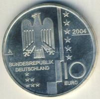Németország 2004A 10€ Ag "Bauhaus Dessau" T:BU