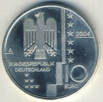 Németország 2004A 10€ Ag "Bauhaus Dessau" T:BU