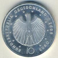 Németország 2005. 10€ Ag "Labdarúgó VB" T:BU