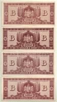 1946. 100.000BP (4x) T:II-III szép papír