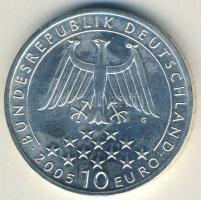 Németország 2005G 10€ Ag "Schiller" T:BU