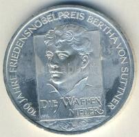 Németország 2005F 10€ Ag "Bertha von Suttner - Béke Nobel-díj" T:BU
