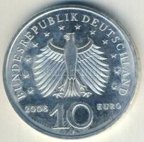 Németország 2006F 10€ Ag "Karl Friedrich Schinkel" T:BU