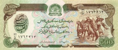 Afganisztán 9 db klf modern bankjegy T:I