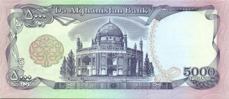 Afganisztán 9 db klf modern bankjegy T:I