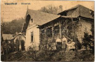 1922 Vihnye, Vihnyefürdő, Kúpele Vyhne; Bözse lak, nyaraló / spa, villa (felületi sérülés / surface damage)