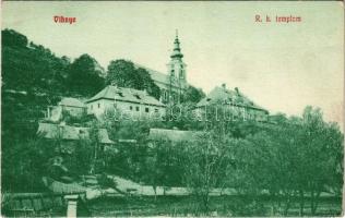 Vihnye, Vyhne; Római katolikus templom. Joerges 184. 1907. / Catholic church (EK)