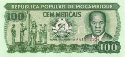 Mozambik 8db klf modern bankjegy T:I