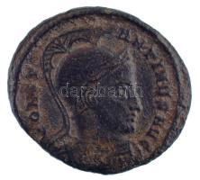 Római Birodalom / Ticinum(?) / I. Constantinus 319-320. Follis Cu (2,64g) T:2- Roman Empire / Ticinum(?) / Constantine I 319-320. Follis Cu CONST-ANTINVS AVG / VIRTVS EXERCIT - [P-T] (2,64g) C:VF RIC VII 114.