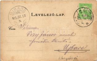 1914 Vihnye, Vihnyefürdő, Kúpele Vyhne; látkép / general view (kis szakadás / small tear)