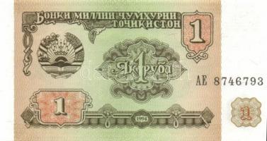 Tadzsikisztán 7db klf modern bankjegy T:I