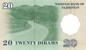 Tadzsikisztán 7db klf modern bankjegy T:I