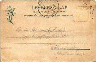 1908 Lucsivna, Lautschburg, Lucivná (Magas-Tátra, Vysoké Tatry); Lucsivnafüred a Krivánnal, Neptun n...