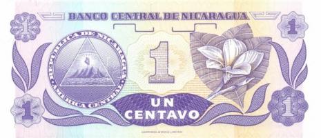 Nicaragua 4 klf modern bankjegy T:I