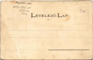 Bazin, Bösing, Bözing, Pezinok; tér, templom. G. Duschinsky / square, church (r)