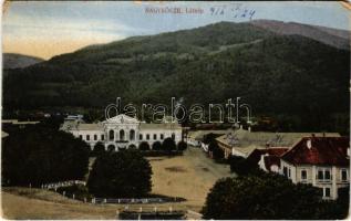 1916 Nagyrőce, Gross-Rauschenbach, Velká Revúca; látkép, nagyvendéglő. Fehér Dezső kiadása / general view, restaurant (kopott sarkak / worn corners)