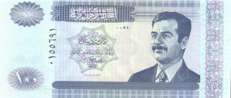 Irak 16db klf modern bankjegy T:I