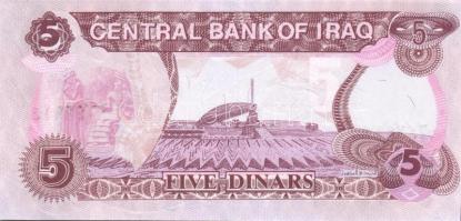 Irak 16db klf modern bankjegy T:I
