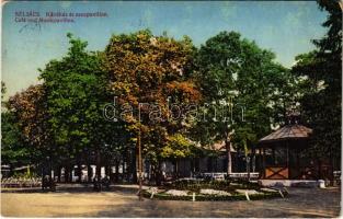 1915 Szliács, Szliácsfürdő, Kúpele Sliac; Kávéház és zenepavilon / Café und Musikpavillon / spa, café and music pavilion (EK)