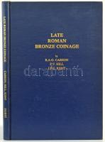 R.A.G. Carson, P.V. Hill, J.P.C. Kent: Late Roman Bronze Coinage A.D. 324-498 (Késő római bronz pénzverés 324-498). Sanford. J. Durst, New York, 1989. Hivatalos reprint kiadás. Használt, jó állapotban, a borítón kisebb sérülések.