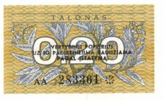 Litvánia 5db klf modern bankjegy T:I