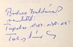 Tatay Sándor: Hét szűk évtized. Lyuk a tetőn. DEDIKÁLT! Bp.,1983,Szépirodalmi. Kiadói egészvászon-kö...