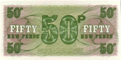 Nagy-Britannia 1950-es,´60-as, ´70-es évek, katonai bankjegyek, 6 klf db T:I