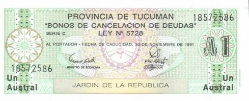 Argentína 13 db klf modern bankjegy T:I