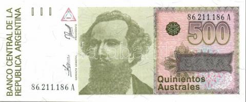 Argentína 13 db klf modern bankjegy T:I