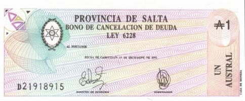 Argentína 13 db klf modern bankjegy T:I