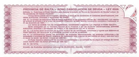 Argentína 13 db klf modern bankjegy T:I