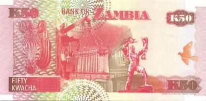 Zambia 6db klf modern bankjegy T:I