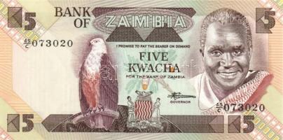 Zambia 6db klf modern bankjegy T:I