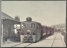 Helyiérdekű Vasutak Magyarországon 1887-2004 - 68 db MODERN képeslap, emlékboríték, bélyegzés, szemé...