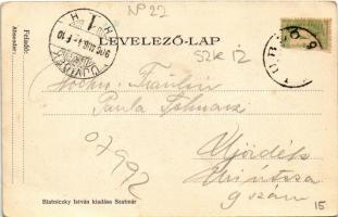 1906 Lublófüred, Lubló-fürdő, Kúpele Lubovna (Ólubló, Stará Lubovna); Auróra villa. Blatniczky Istvá...