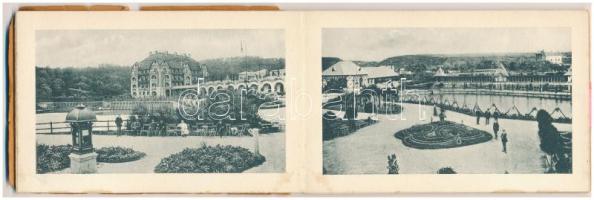 Vízakna, Salzburg, Ocna Sibiului; fürdő - Nem képeslapos leporello 16 képpel / spa - non-postcard leporello with 16 images
