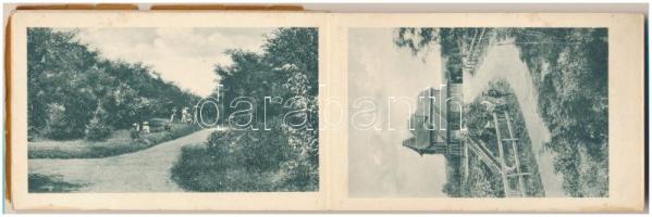 Vízakna, Salzburg, Ocna Sibiului; fürdő - Nem képeslapos leporello 16 képpel / spa - non-postcard le...