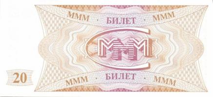 Oroszország / Mavrodi magánkiadások 1994. összesen 11 klf db T:I