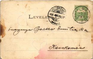 1905 Gánóc, Gansdorf, Gánóc-gyógyfürdő, Kúpele Gánovce, Gánovce; Kelet nyaraló / villa (fl)