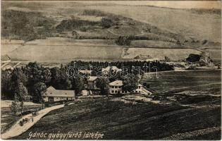 1914 Gánóc, Gansdorf, Gánóc-gyógyfürdő, Kúpele Gánovce, Gánovce; látkép / general view, spa (EK)